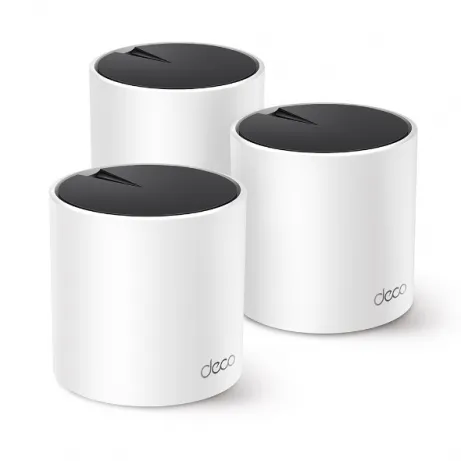 TP-Link DECO X55 (3-Pack) Dual-band (2.4 GHz / 5 GHz) Wi-Fi 6 (802.11ax) Wit Intern