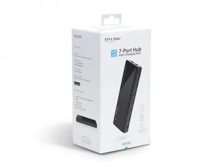 TP-Link USB 3.0 7-Port Hub with 2 charging ports – afbeelding 4