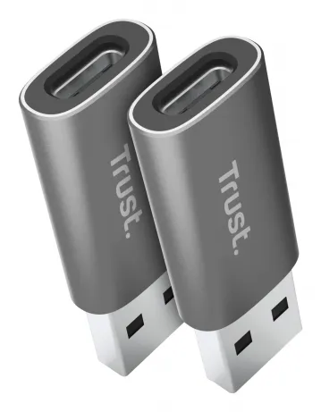 Trust Calyx USB-C naar USB-A Adapter - USB adapterset – afbeelding 2