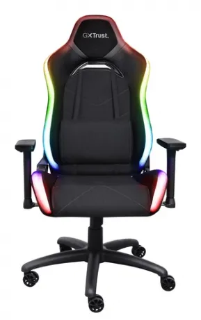 Trust GXT 719 Ruya RGB gaming chair zwart – afbeelding 2