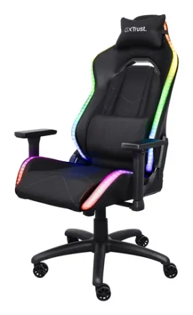 Trust GXT 719 Ruya RGB gaming chair zwart – afbeelding 3