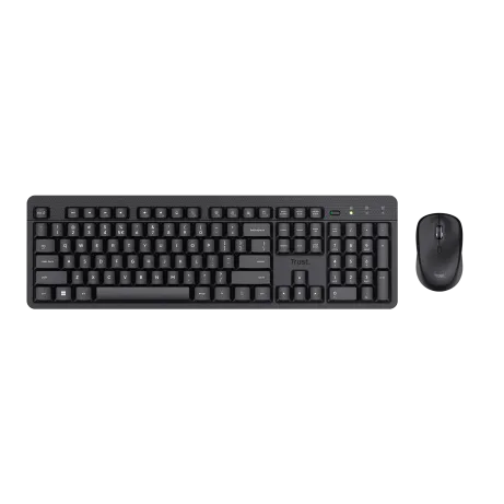 Trust Ody V2 Toetsenbord en Muis Set - Draadloze desktopset