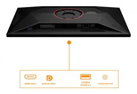 AOC U32G4U 31,5 inch 4K 320 Hz gaming monitor – afbeelding 4