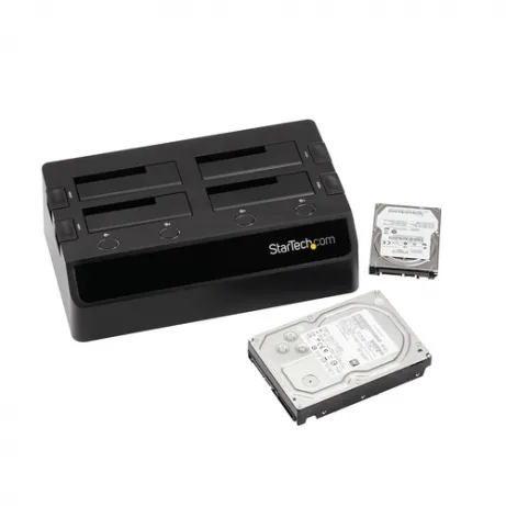 StarTech.com USB 3.0 naar SATA 6 Gbps hard drive docking station met 4 bays, UASP & – afbeelding 4