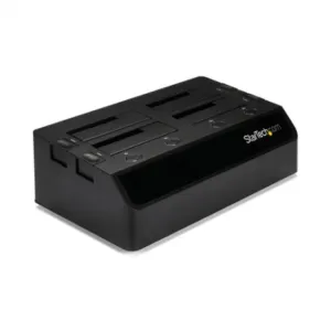 StarTech.com USB 3.0 naar SATA 6 Gbps hard drive docking station met 4 bays, UASP &