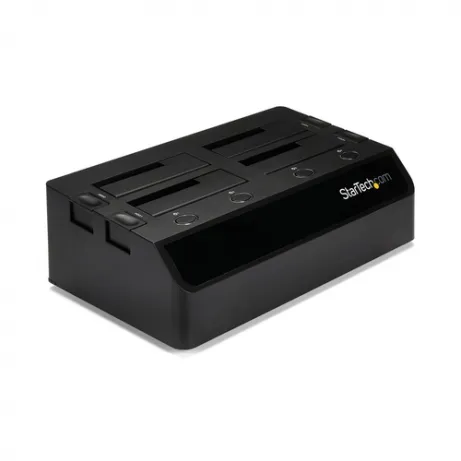 StarTech.com USB 3.0 naar SATA 6 Gbps hard drive docking station met 4 bays, UASP &