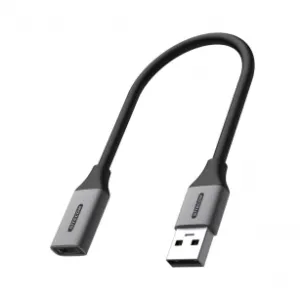 USB-A to USB-C adapter with cable