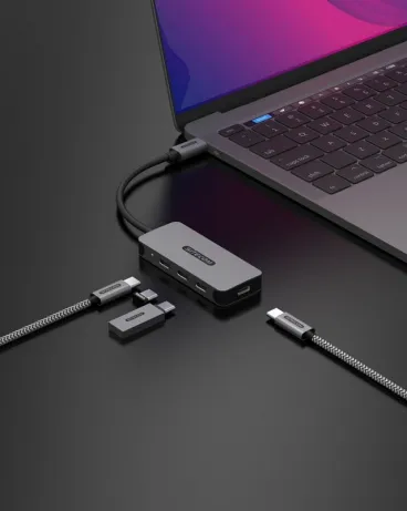 USB-C to 4x USB-C 10Gbps Hub – afbeelding 4