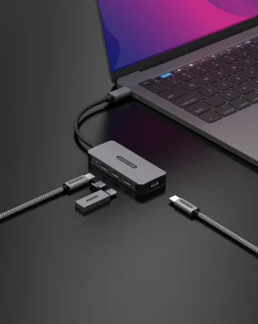 USB-C to 4x USB-C Hub – afbeelding 4