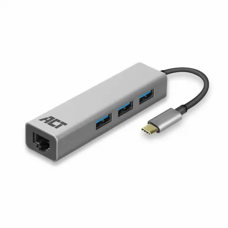 USB-C to USB-A Hub 3 ports with Gigabit Ethernet