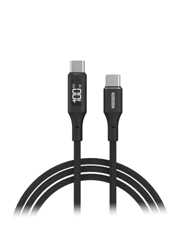 USB-C to USB-C Power cable with LED display – afbeelding 2