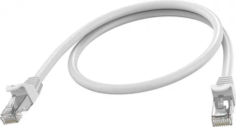 VISION 0.5m White CAT6A STP cable
