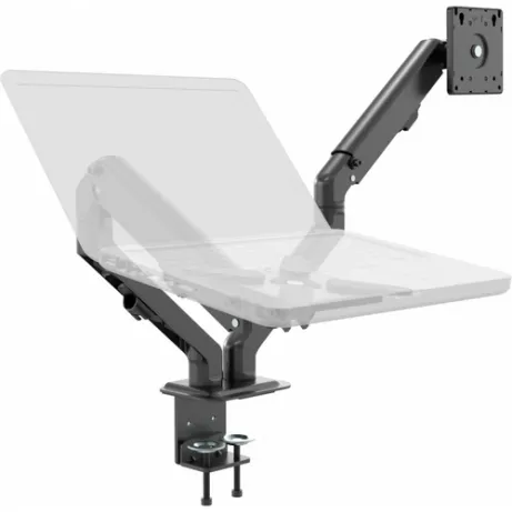 VISION Monitor Desk Arm Dual Matt Black VFM-DAD/4 – afbeelding 3