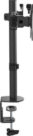 VISION Monitor Desk Post Dual Black – afbeelding 2
