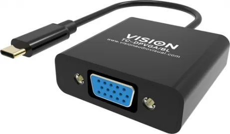 VISION USB-C to VGA Adaptor – afbeelding 2