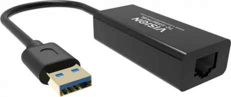 VISION USB RJ45 Ethernet Adaptor – afbeelding 3