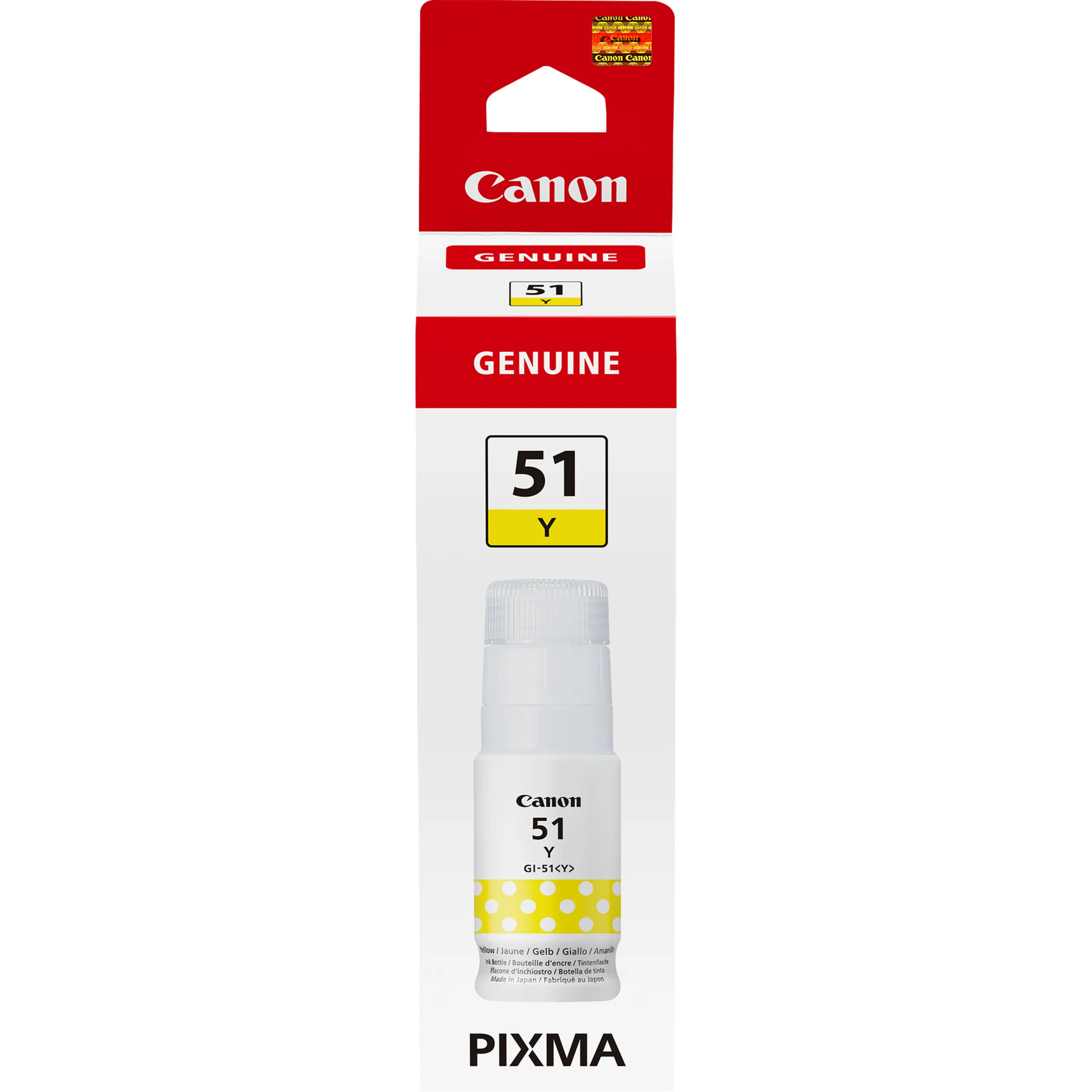 Yellow Ink Bottle G SERIES 4548C001 – afbeelding 2