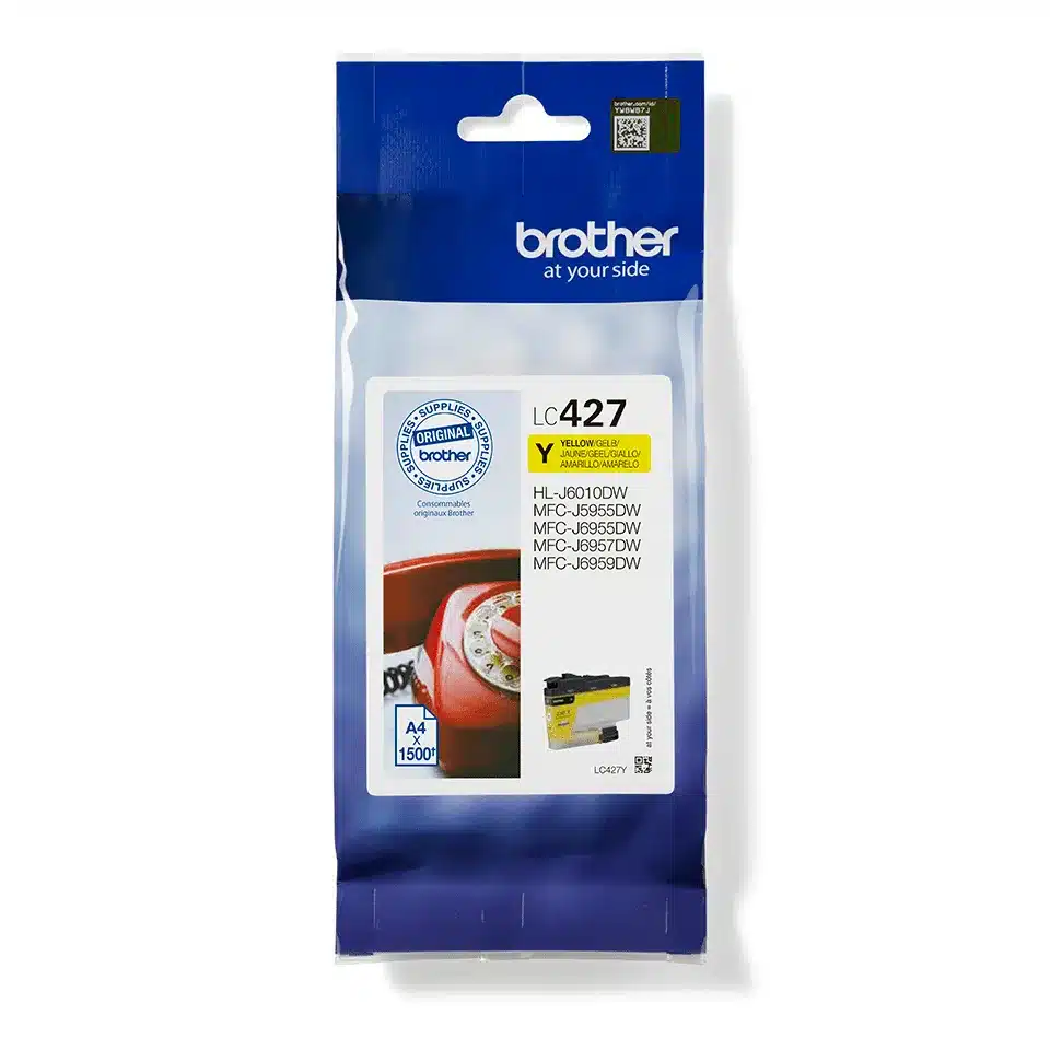 Yellow Ink Cartridge - 1500 Pages LC427Y – afbeelding 2