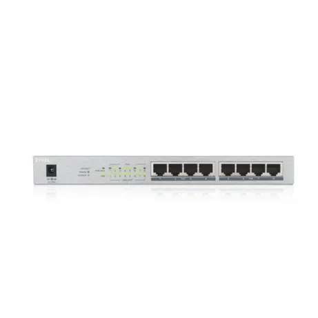 Zyxel GS1008-HP 8 Port Gigabit PoE+ unmanaged desktop Switch 8 x PoE 60 Watt